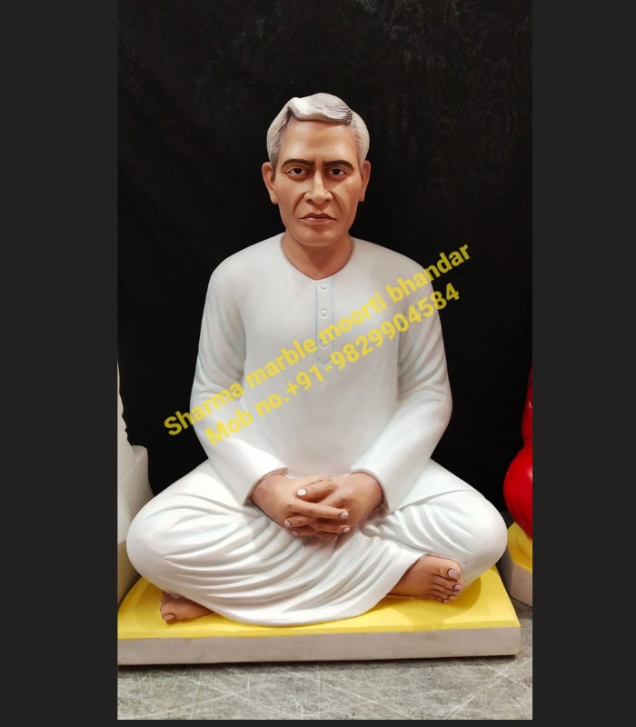 Markarana Marble Sitting Man Statue For Home