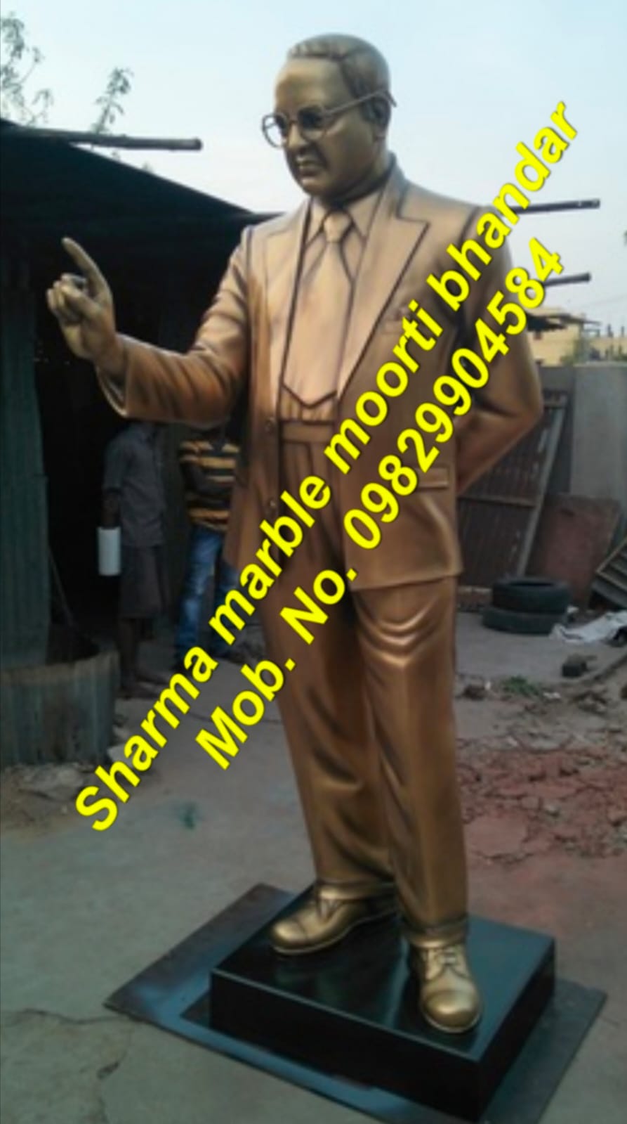 Bhim Rao Ambedkar Marble Statue For Parks