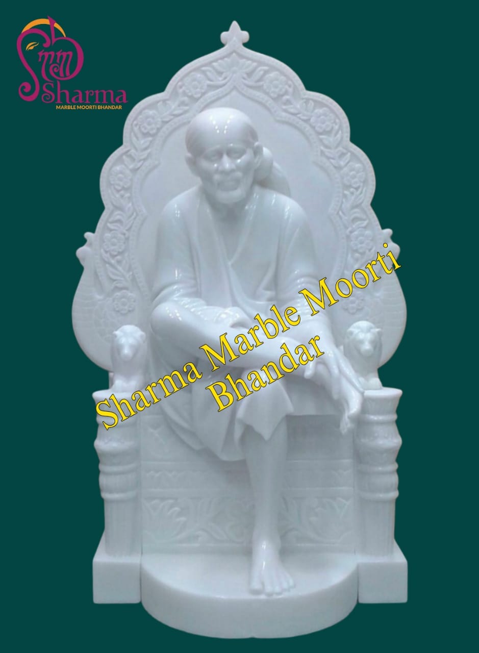 Sai Baba Marble Statue For Homes And Temples