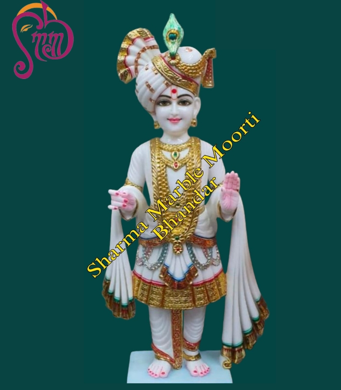 Swaminarayan Marble Statue for Home